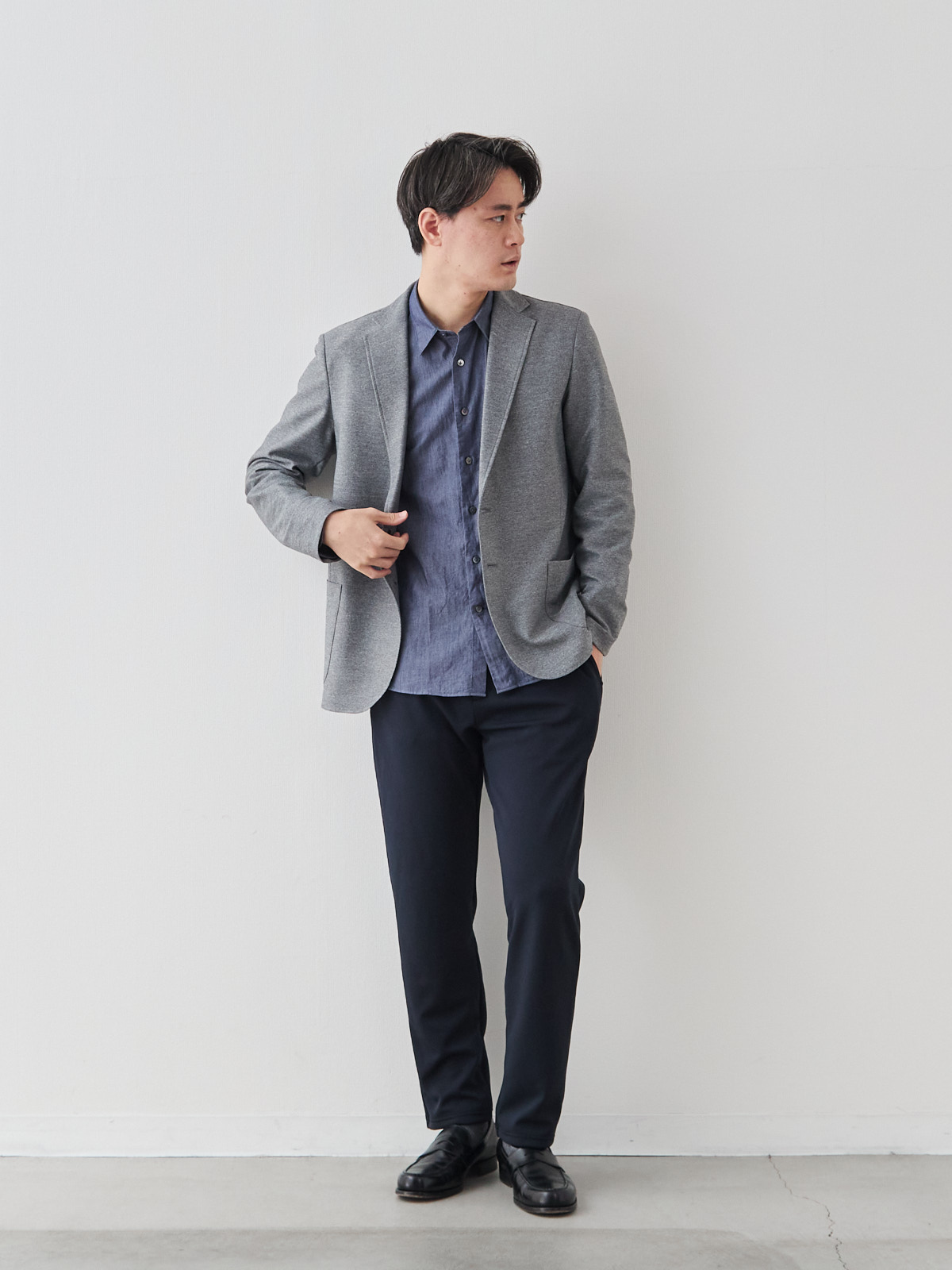 モデル 181cm 71kg サイズ L