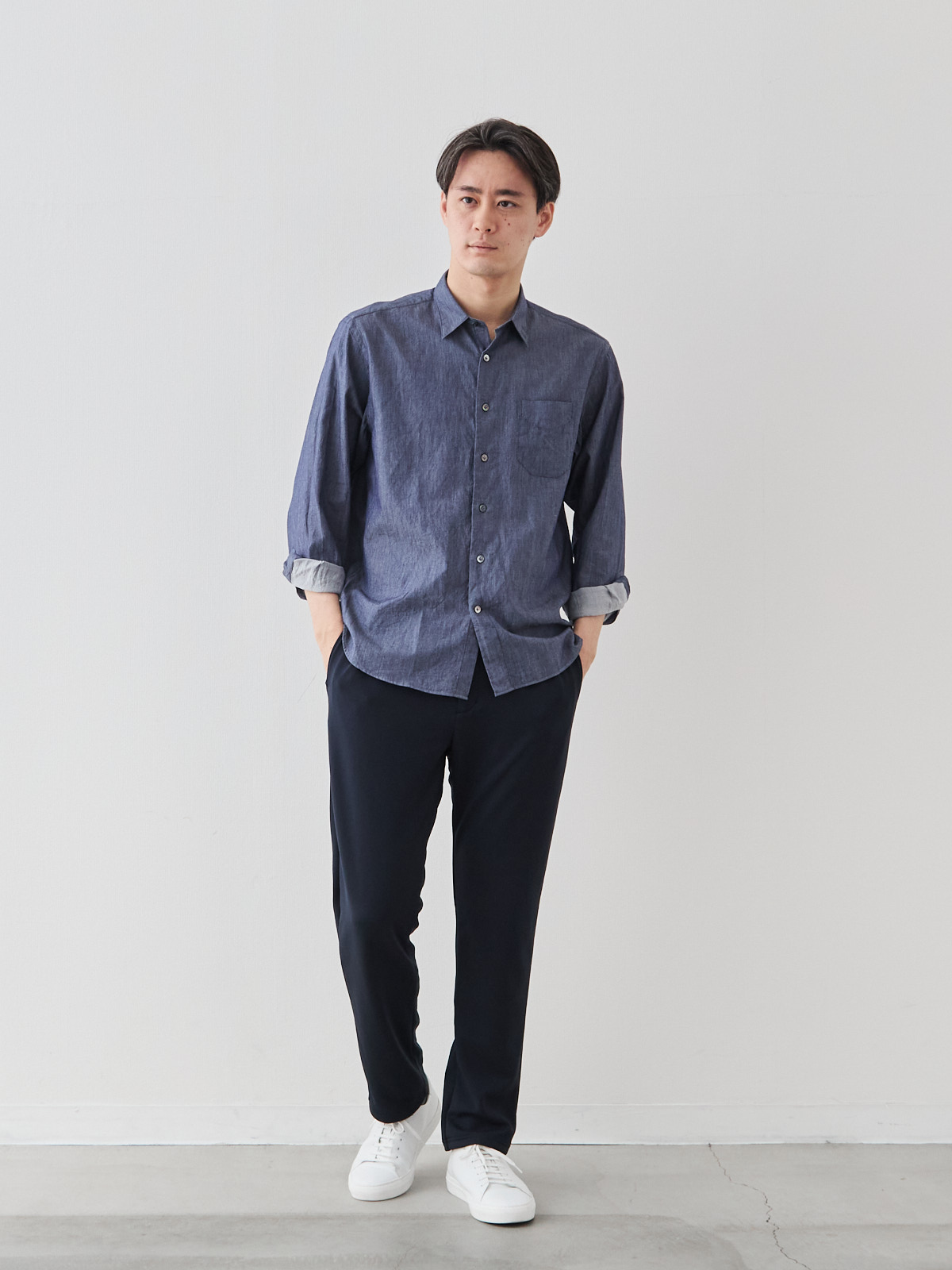 モデル 181cm 71kg サイズ L