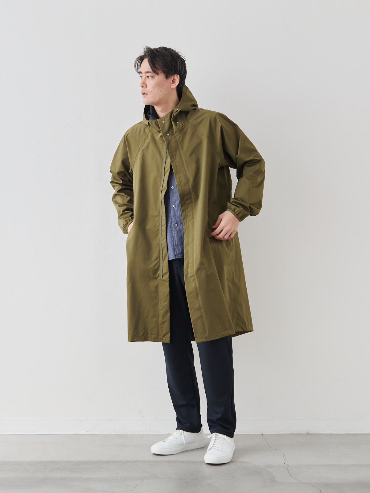 モデル 181cm 71kg サイズ L