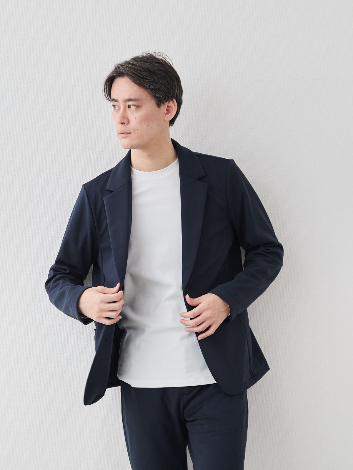 エアージャケット/フォーマルフィット/ブラック