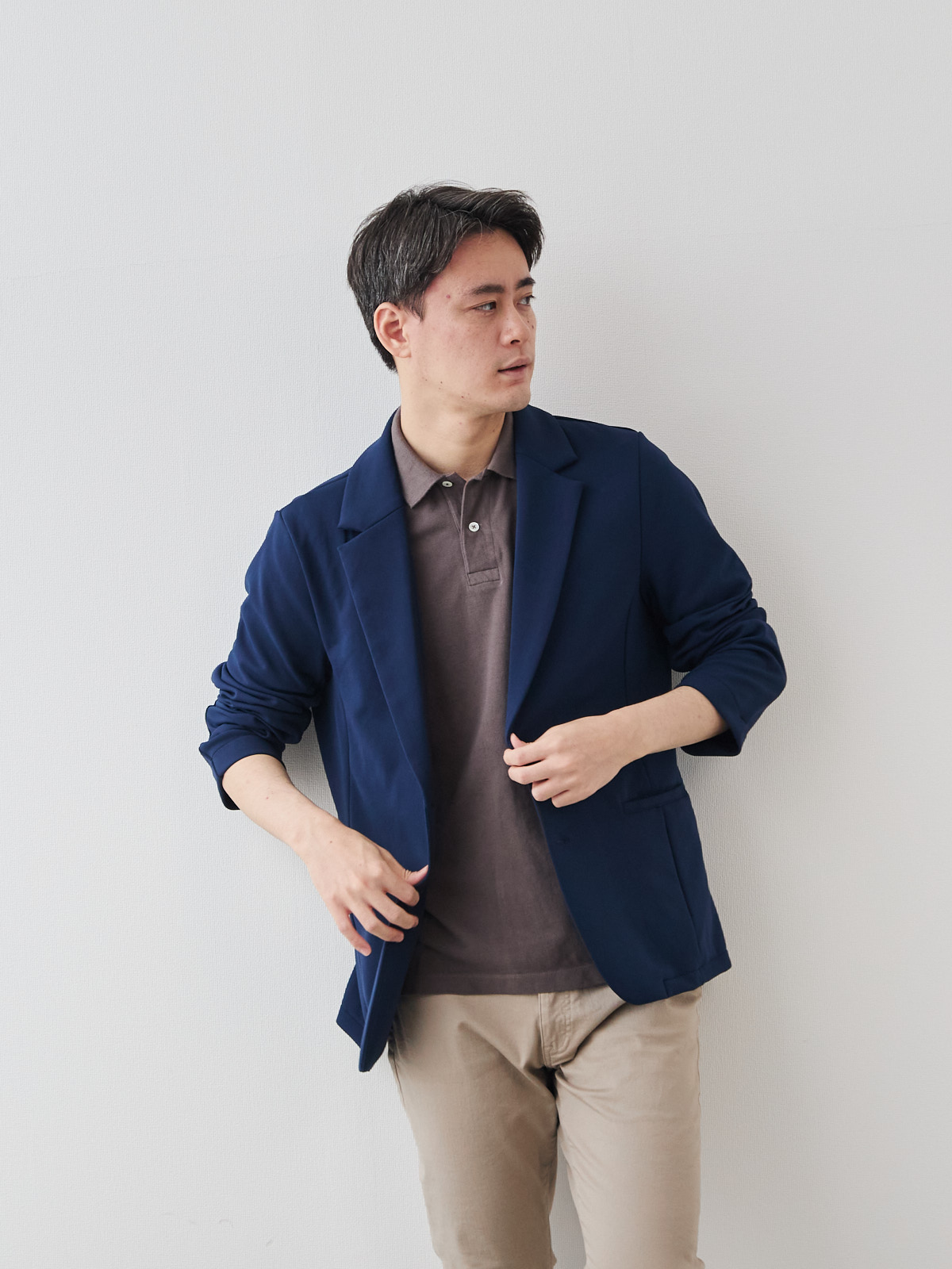 モデル 181cm 71kg サイズ L