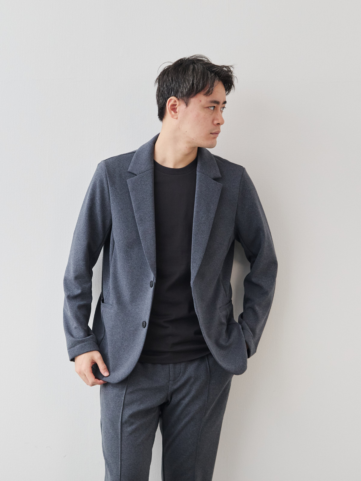 エアージャケット/フォーマルフィット/グレー