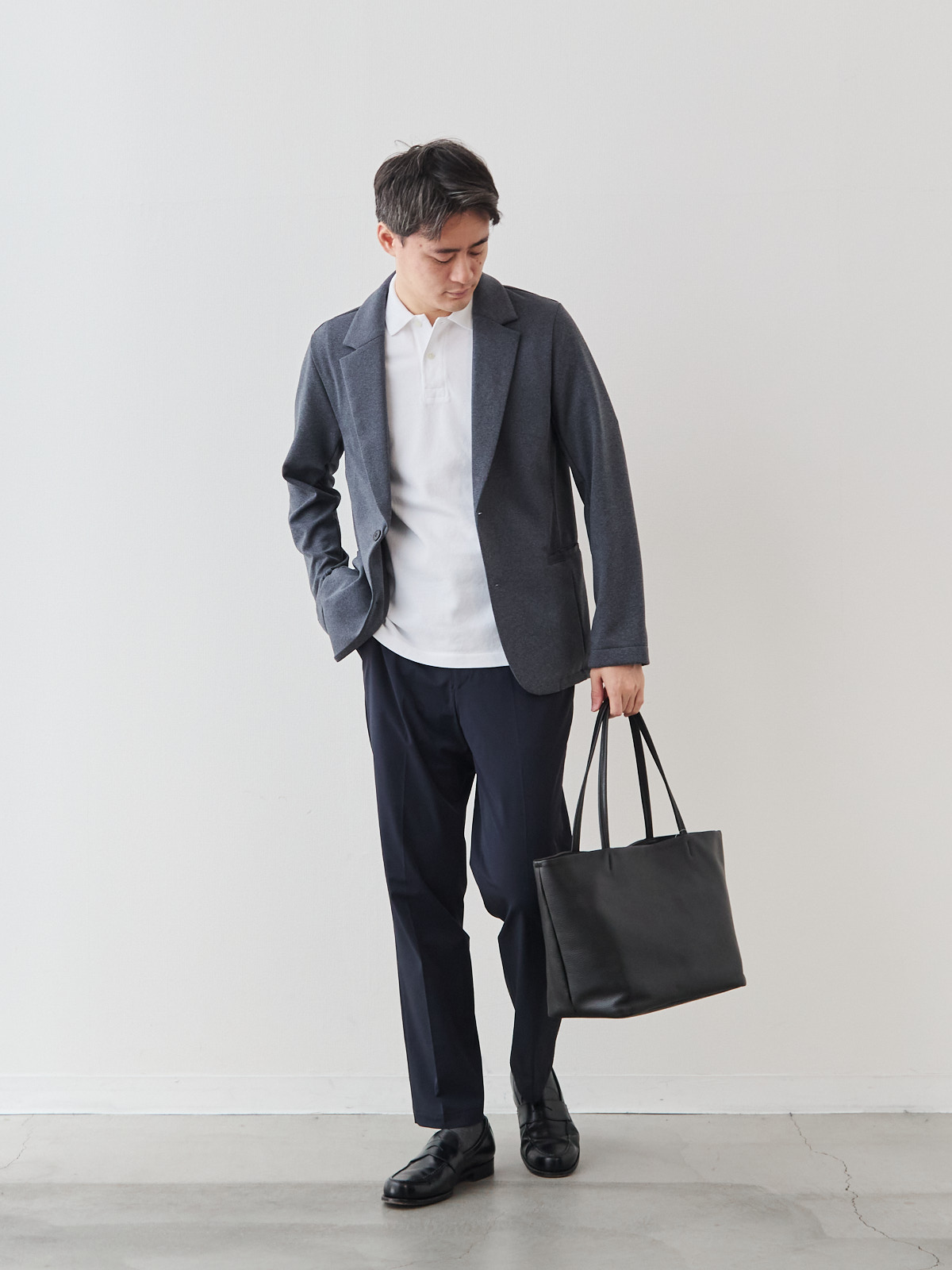 モデル 181cm 71kg サイズ L