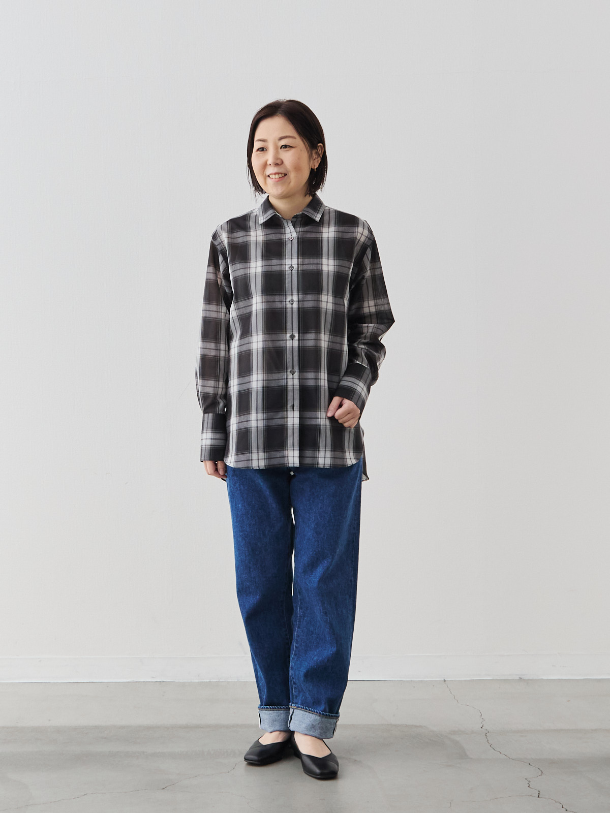 モデル 156cm サイズ 38(36-38)