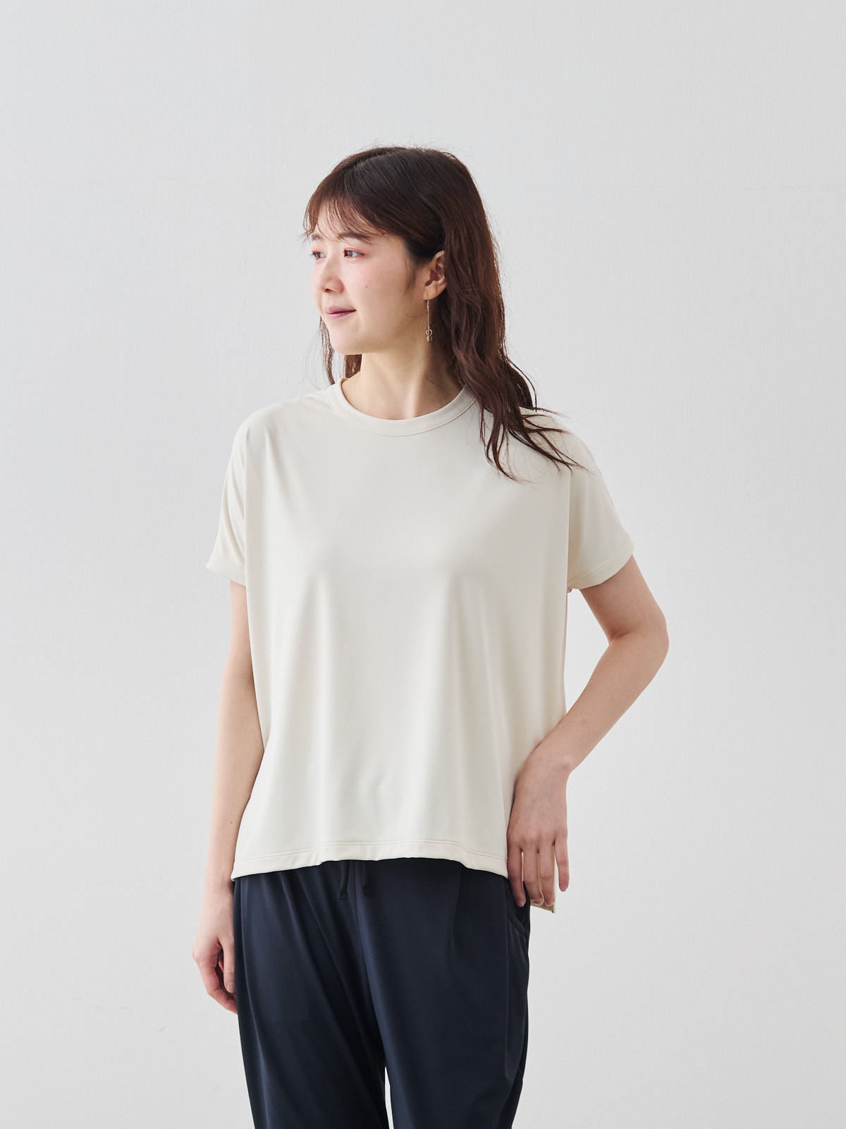 エアーカットソー/オフホワイト