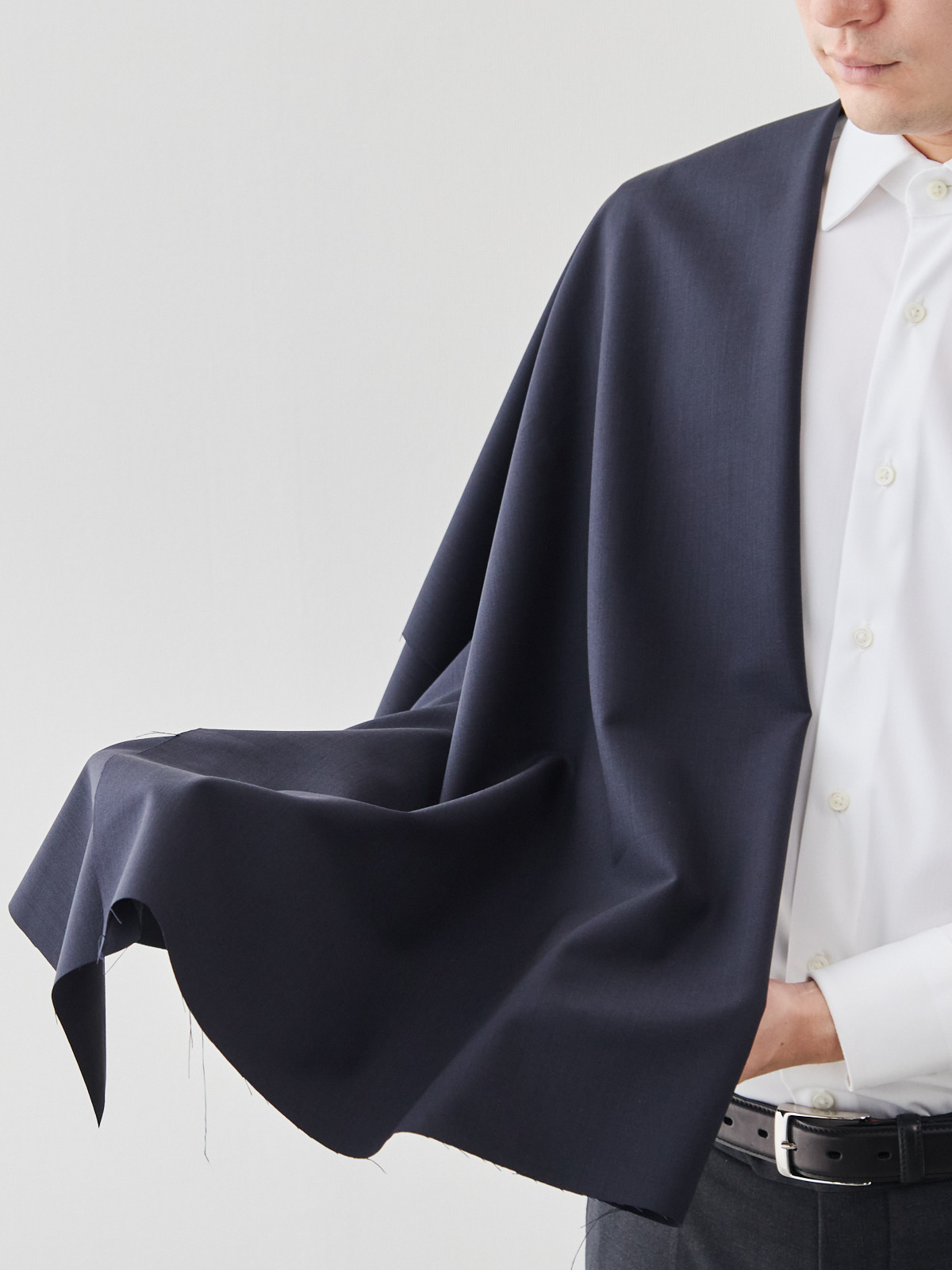 [通年/ラグジュアリー&ハイテク] イタリア TOLLEGNO“3D Wool”スーツ/ネイビー【16TN-1761】