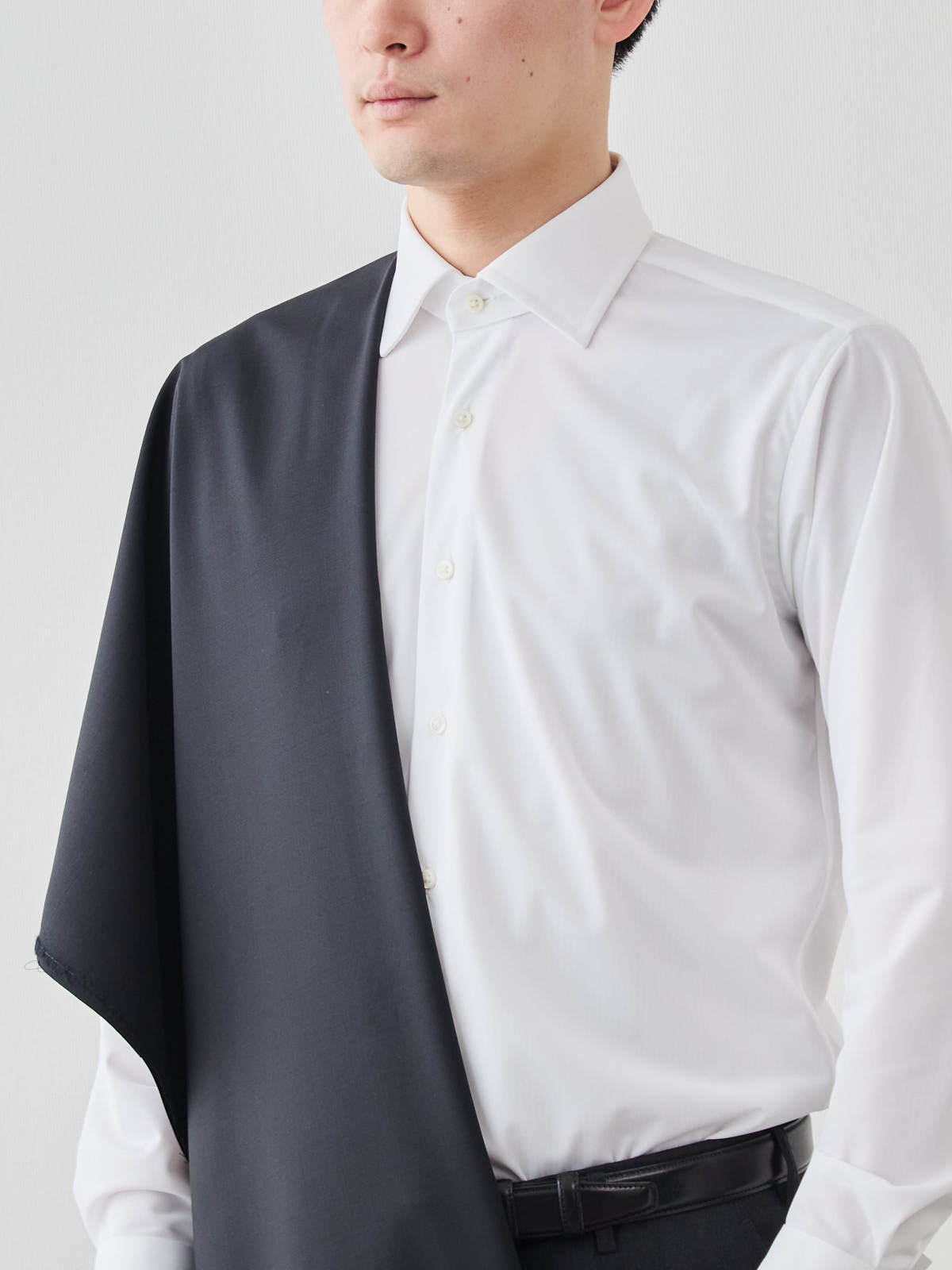 [通年/ラグジュアリー&ハイテク] イタリア TOLLEGNO“3D Wool”スーツ/ブラック【16TN-1760】