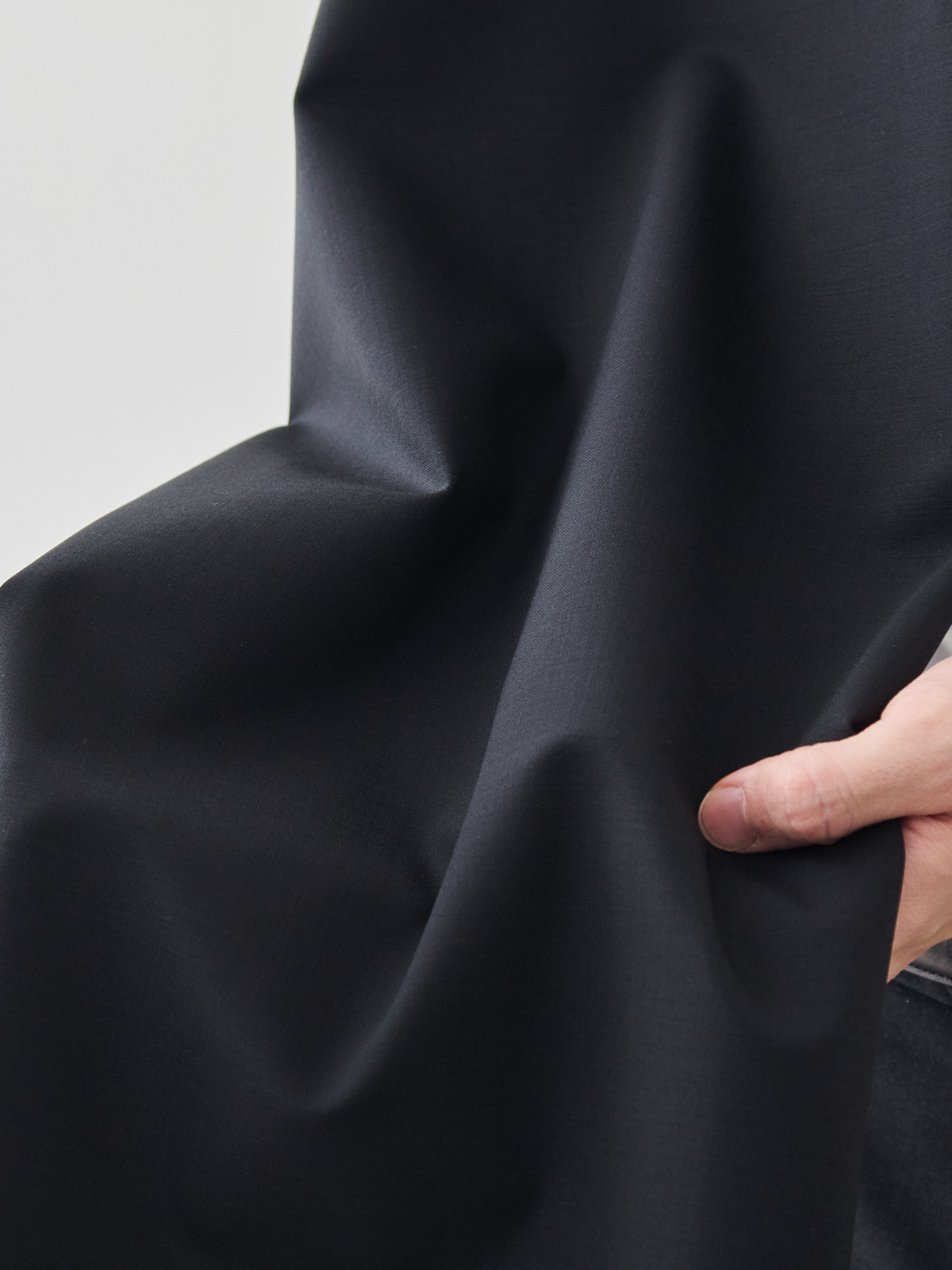 [通年/ラグジュアリー&ハイテク] イタリア TOLLEGNO“3D Wool”スーツ/ブラック【16TN-1760】