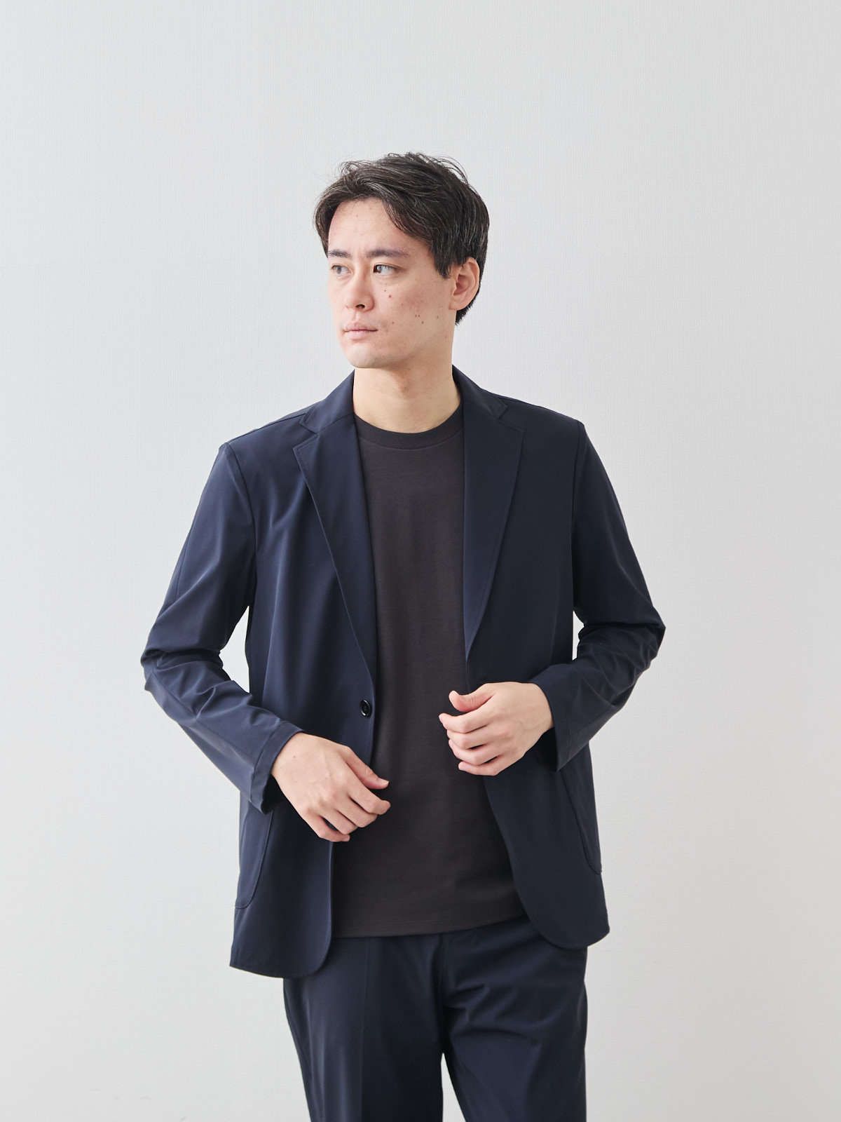 モデル 181cm 71kg サイズ L