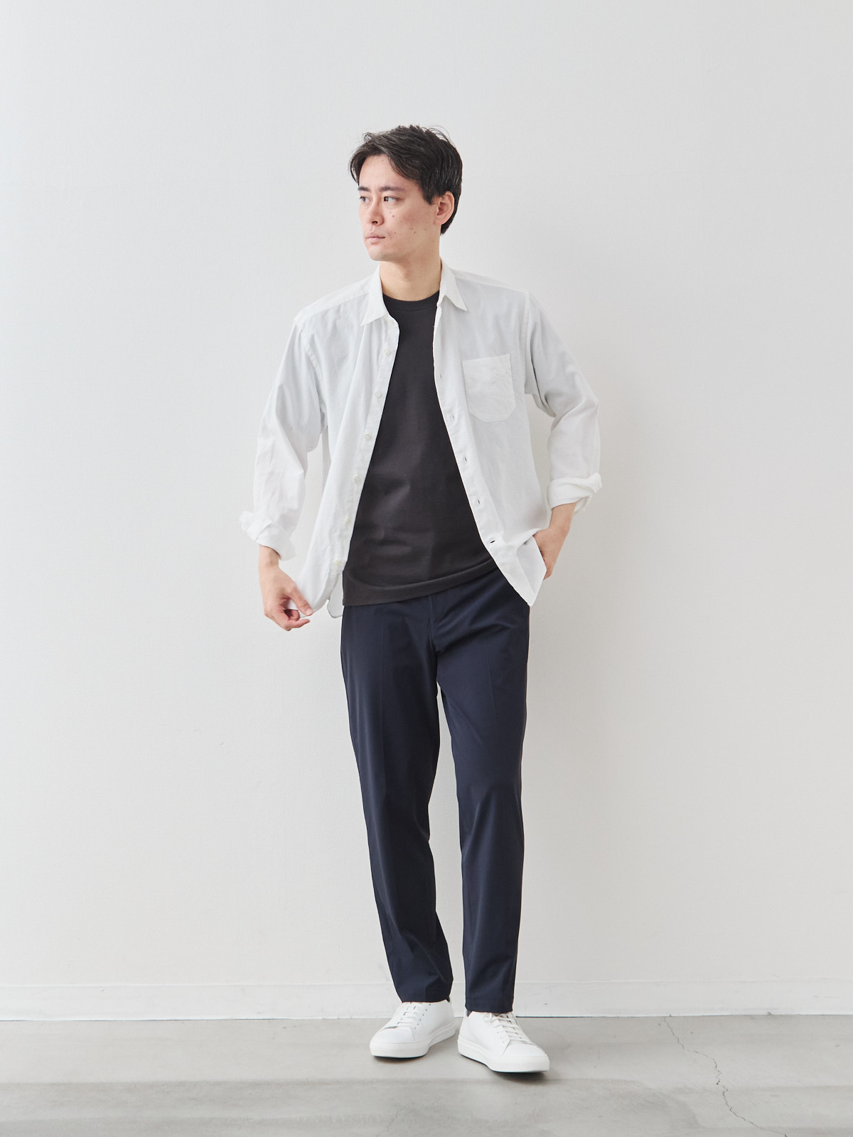 モデル 181cm 71kg サイズ L