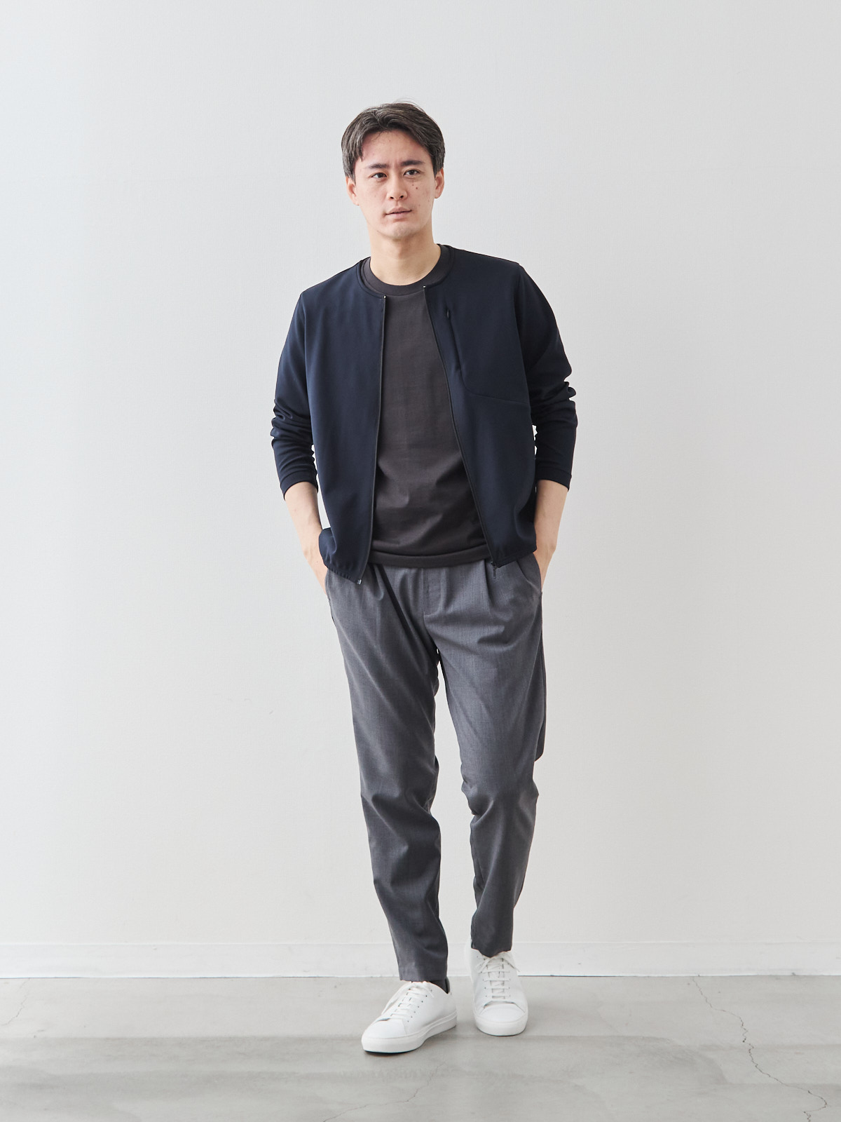 モデル 181cm 71kg サイズ L