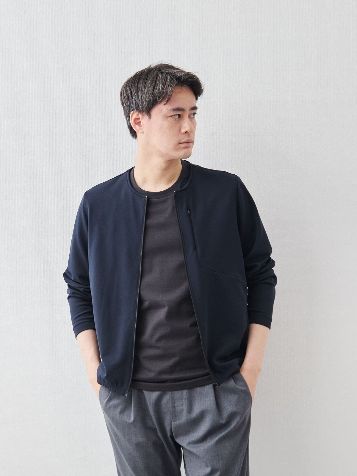 モデル 181cm 71kg サイズ L