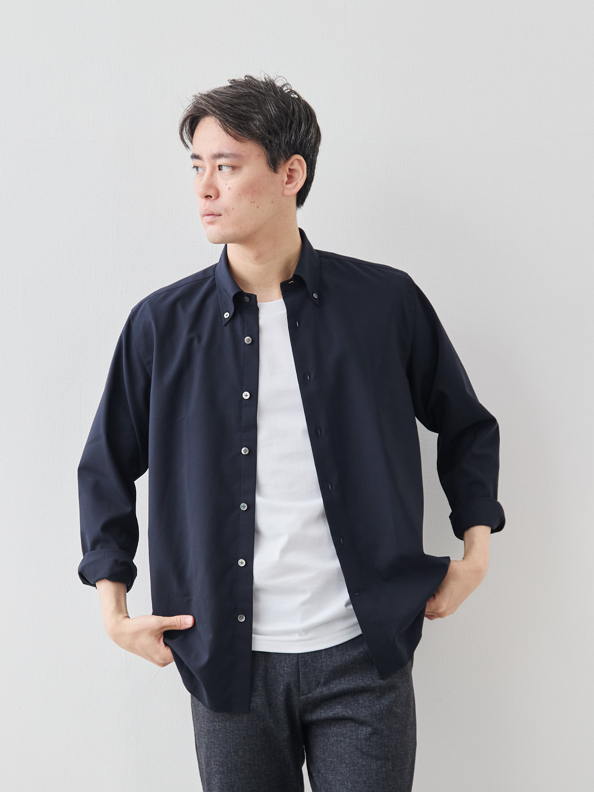 モデル 181cm 71kg サイズ L