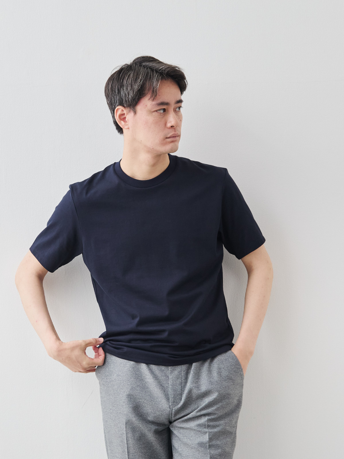 モデル 181cm 71kg サイズ L