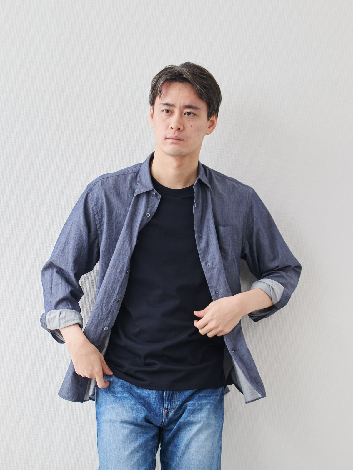 モデル 181cm 71kg サイズ L