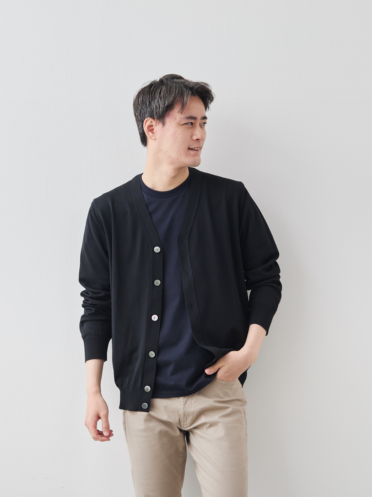 モデル 181cm 71kg サイズ L