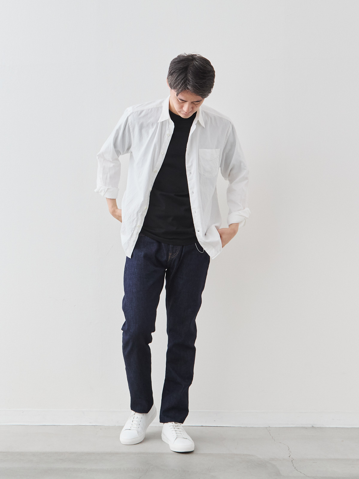 モデル 181cm 71kg サイズ L