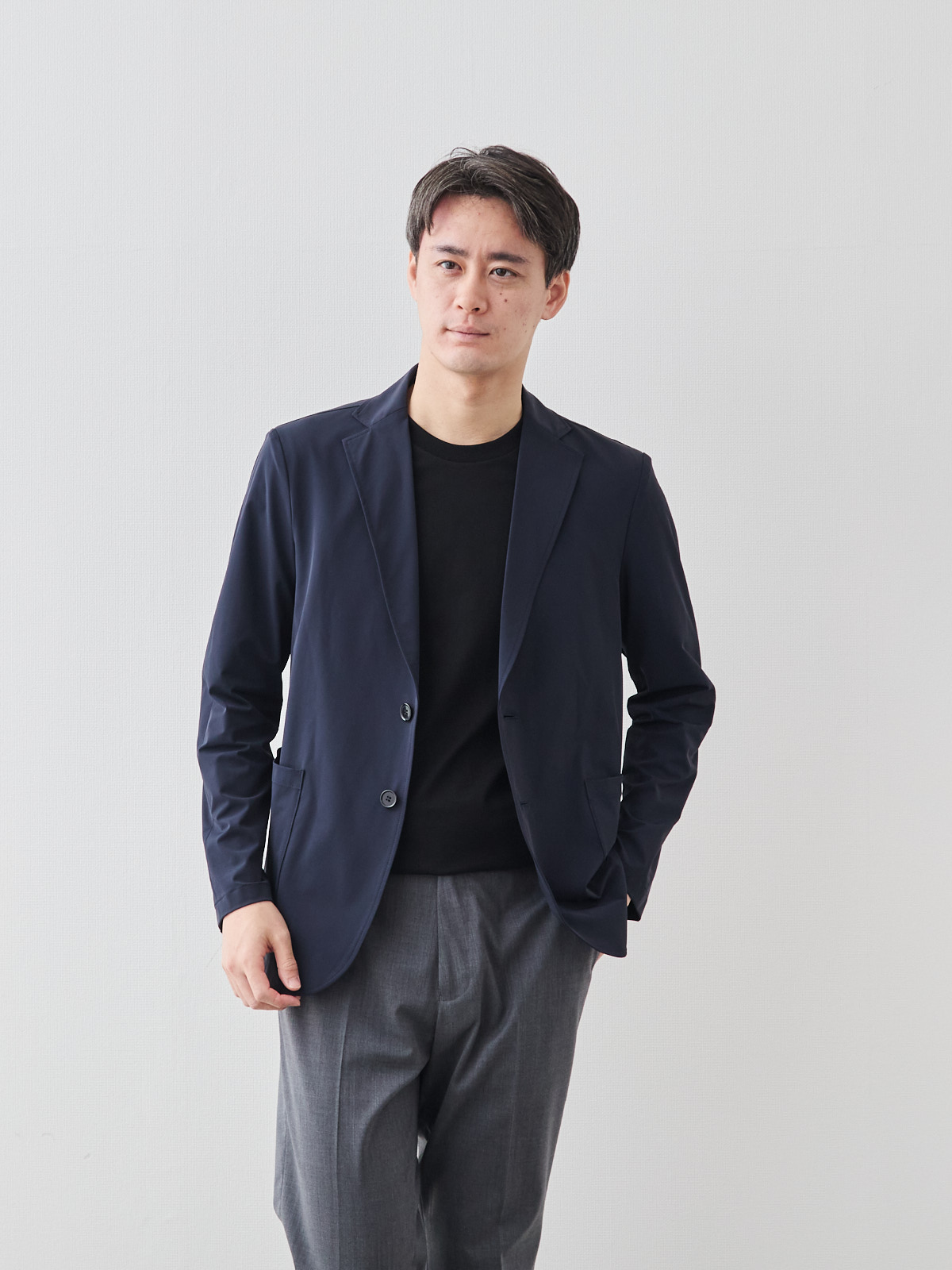 モデル 181cm 71kg サイズ L