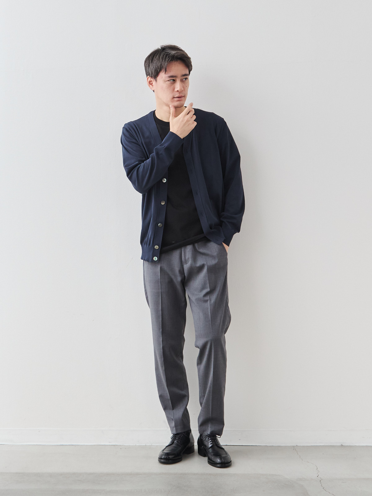 モデル 181cm 71kg サイズ L