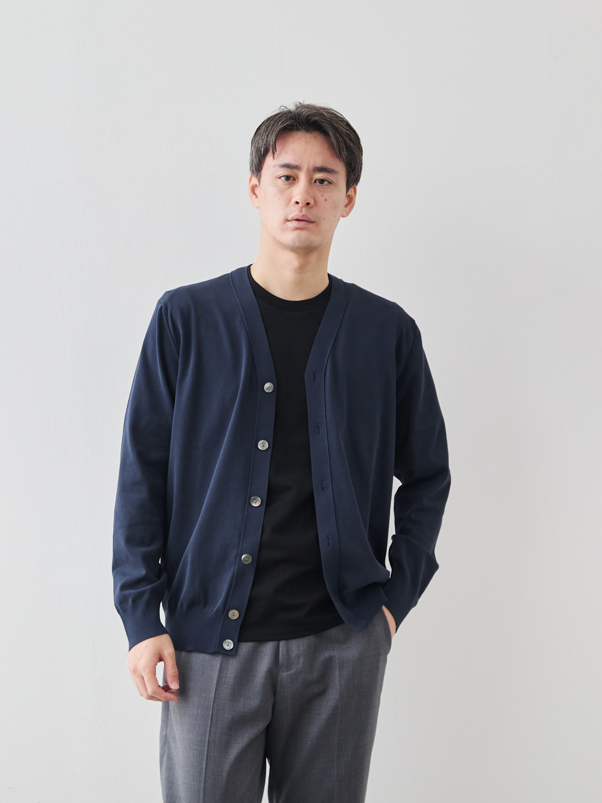 モデル 181cm 71kg サイズ L