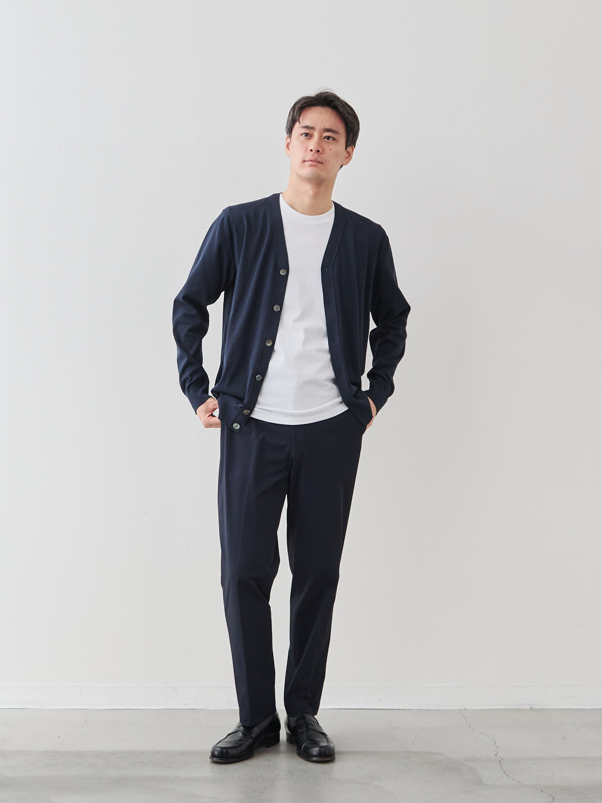 モデル 181cm 71kg サイズ L