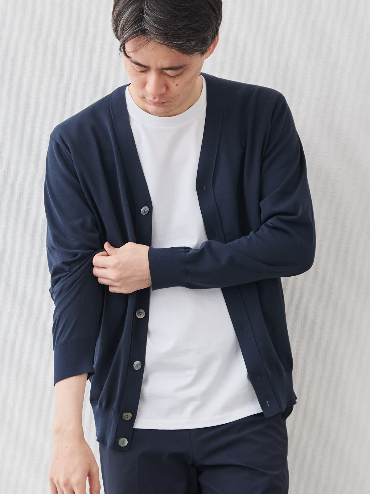 モデル 181cm 71kg サイズ L