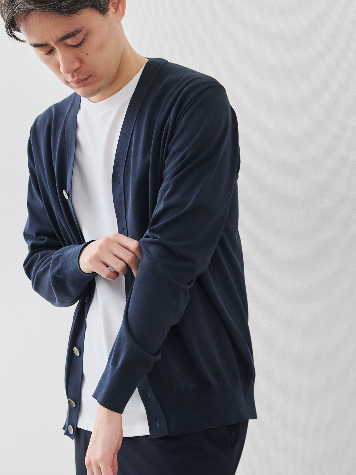 モデル 181cm 71kg サイズ L