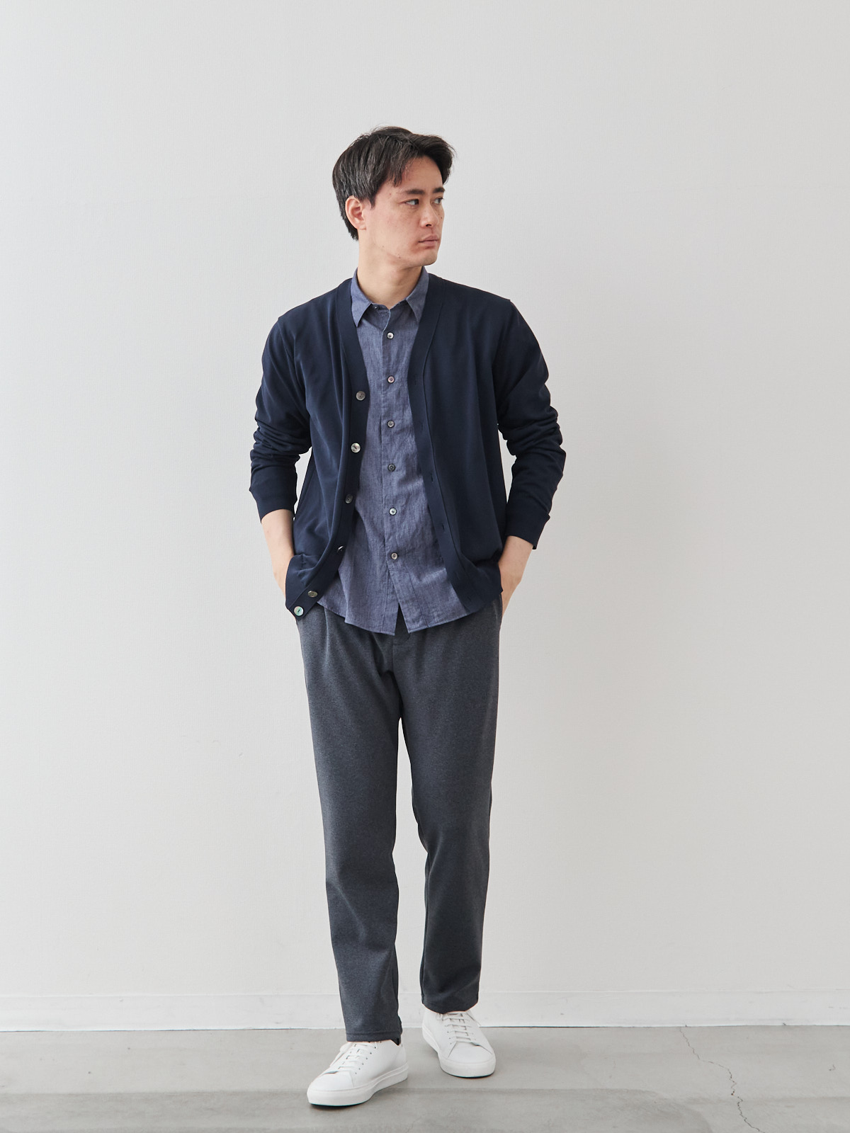 モデル 181cm 71kg サイズ L