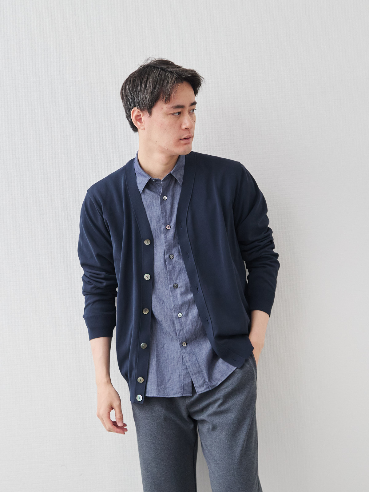 モデル 181cm 71kg サイズ L