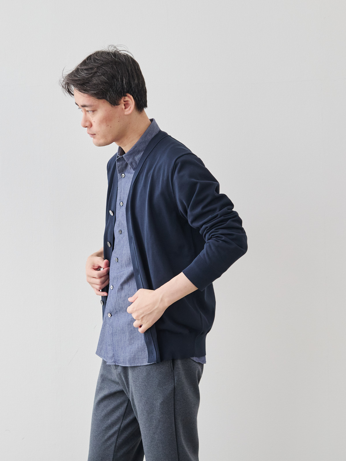 モデル 181cm 71kg サイズ L