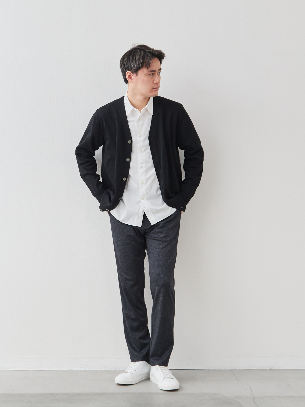 モデル 181cm 71kg サイズ L