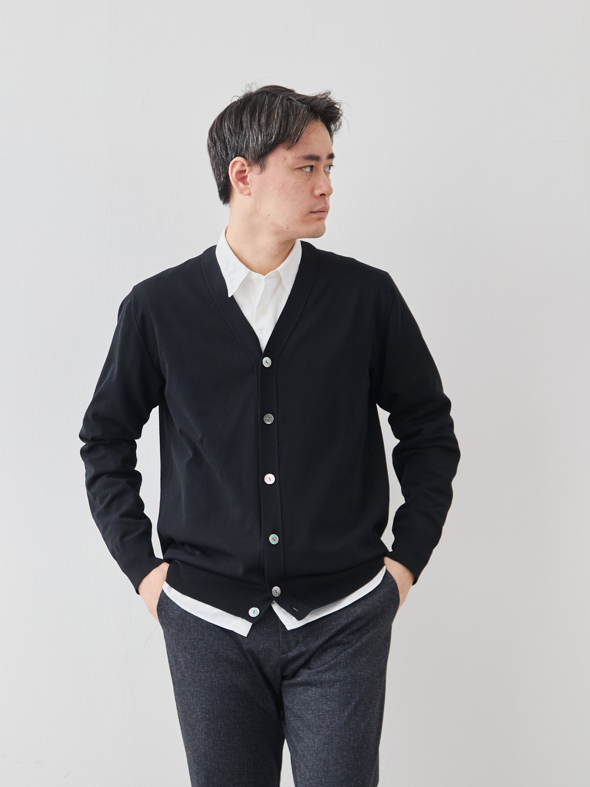 モデル 181cm 71kg サイズ L