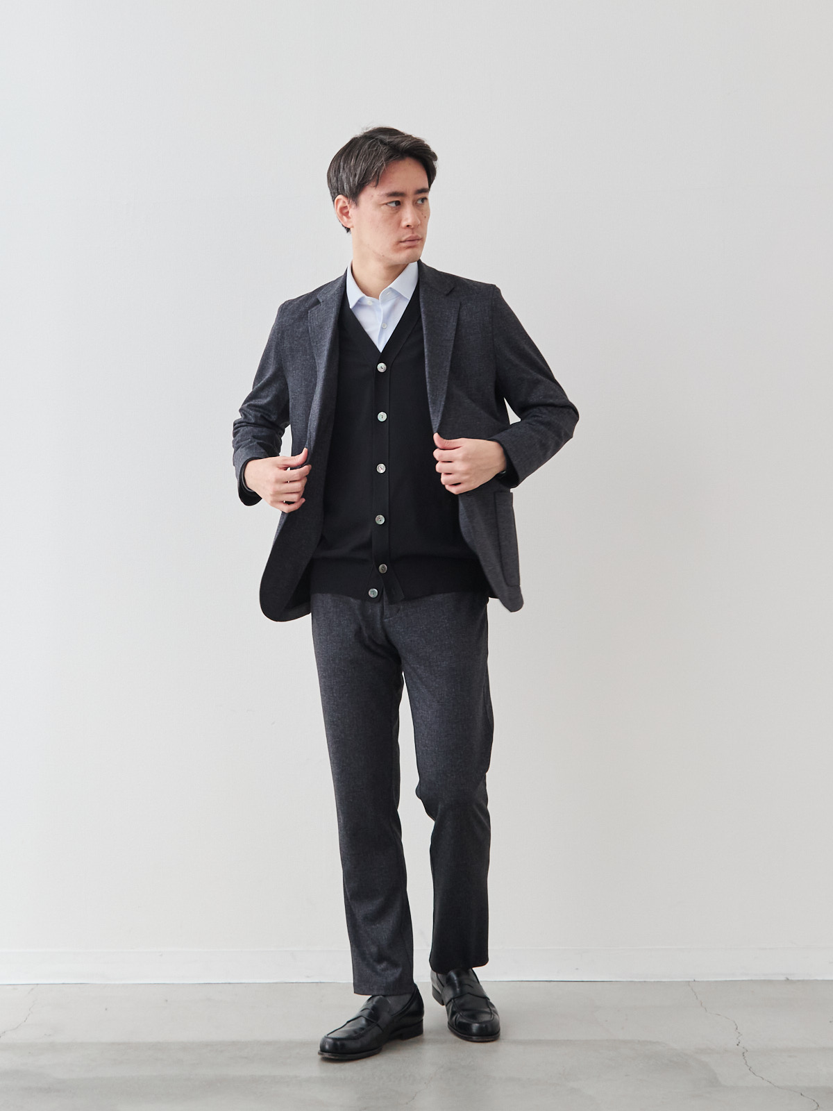 モデル 181cm 71kg サイズ L