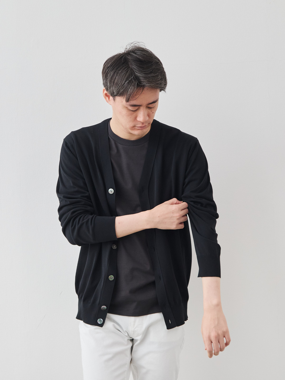 モデル 181cm 71kg サイズ L