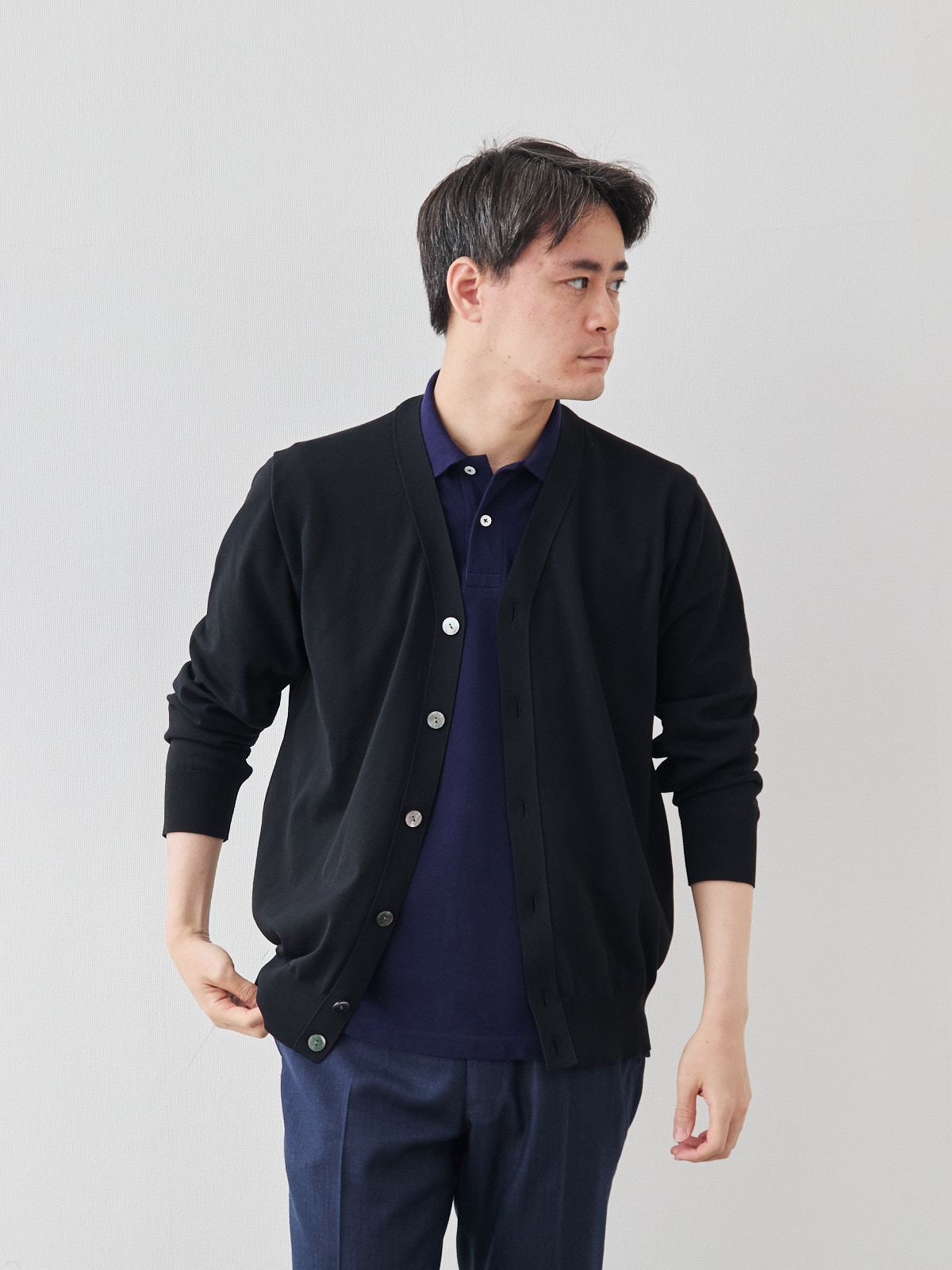 モデル 181cm 71kg サイズ L