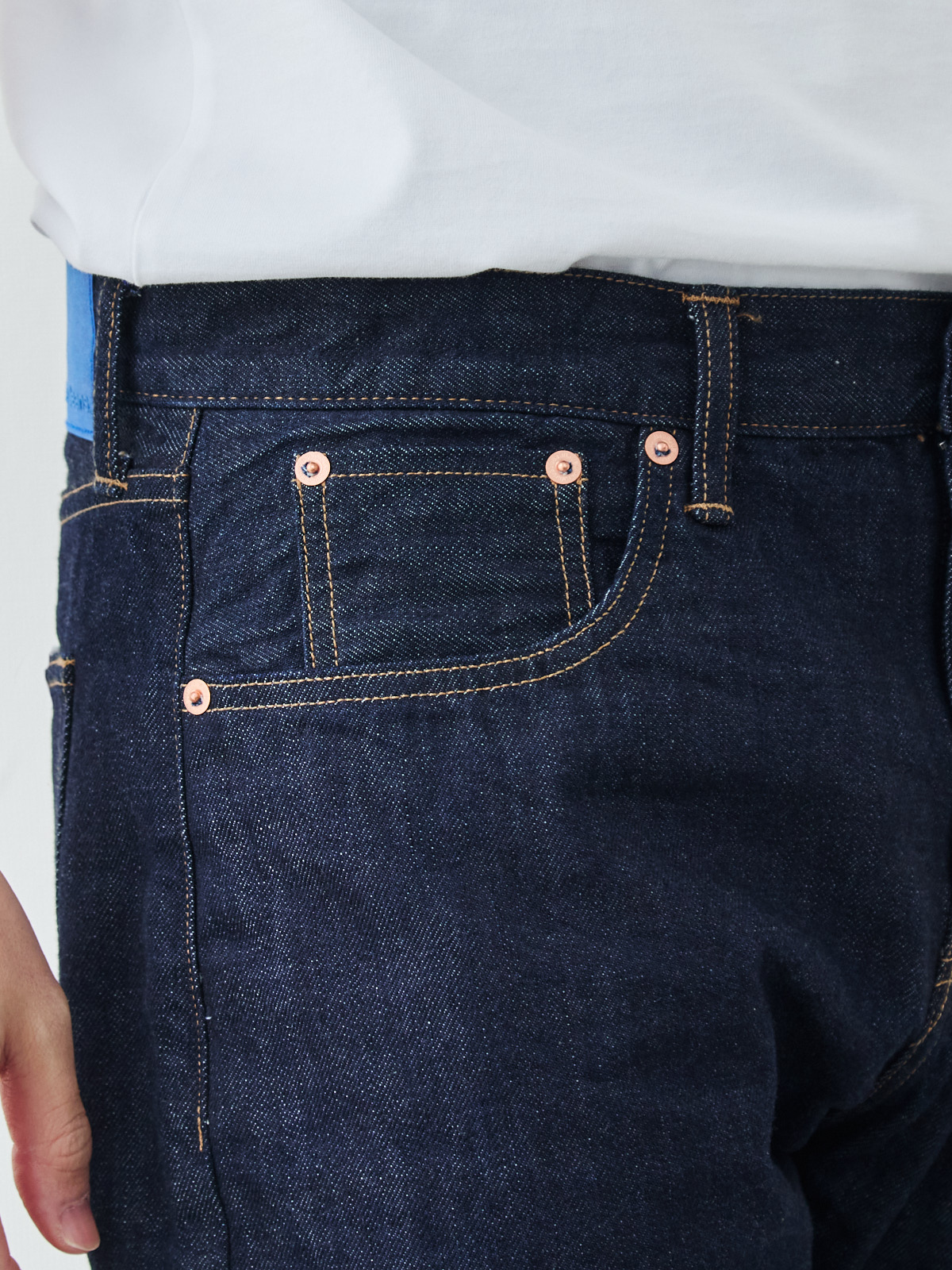 Pure Jeans 12オンス セルビッチ/スリムフィット