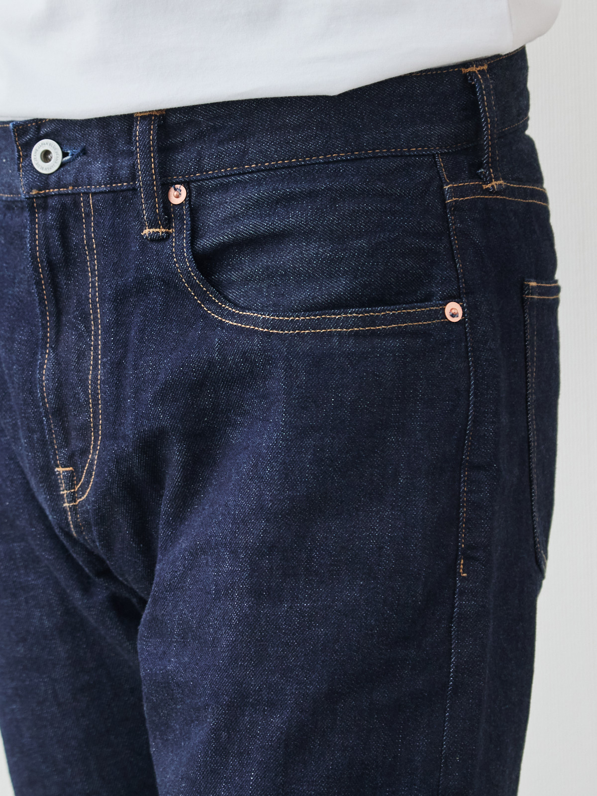 Pure Jeans 12オンス セルビッチ/スリムフィット