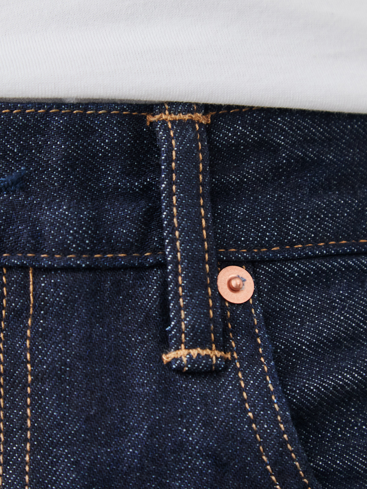 Pure Jeans 12オンス セルビッチ/スリムフィット