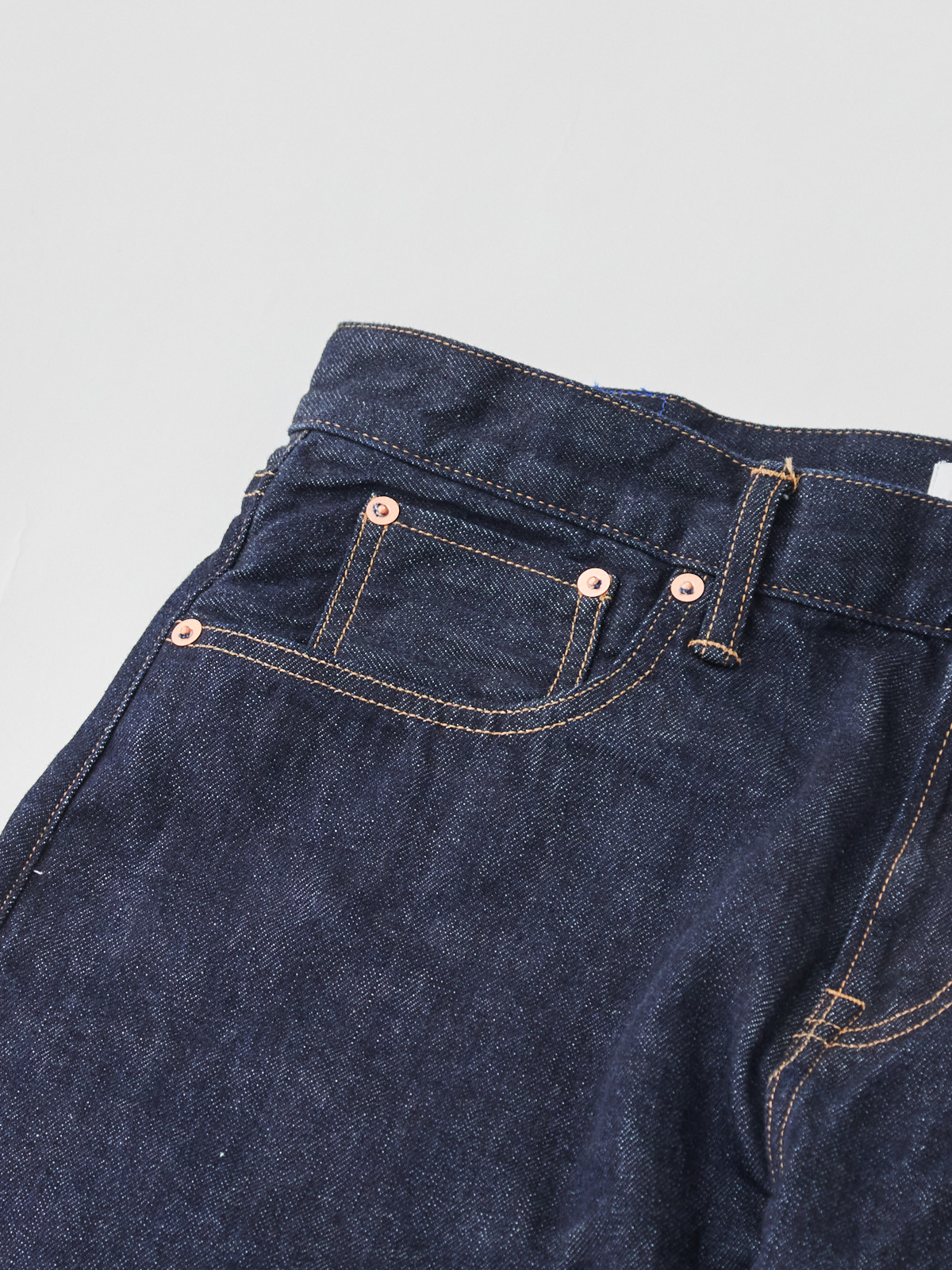 Pure Jeans 12オンス セルビッチ/スリムフィット