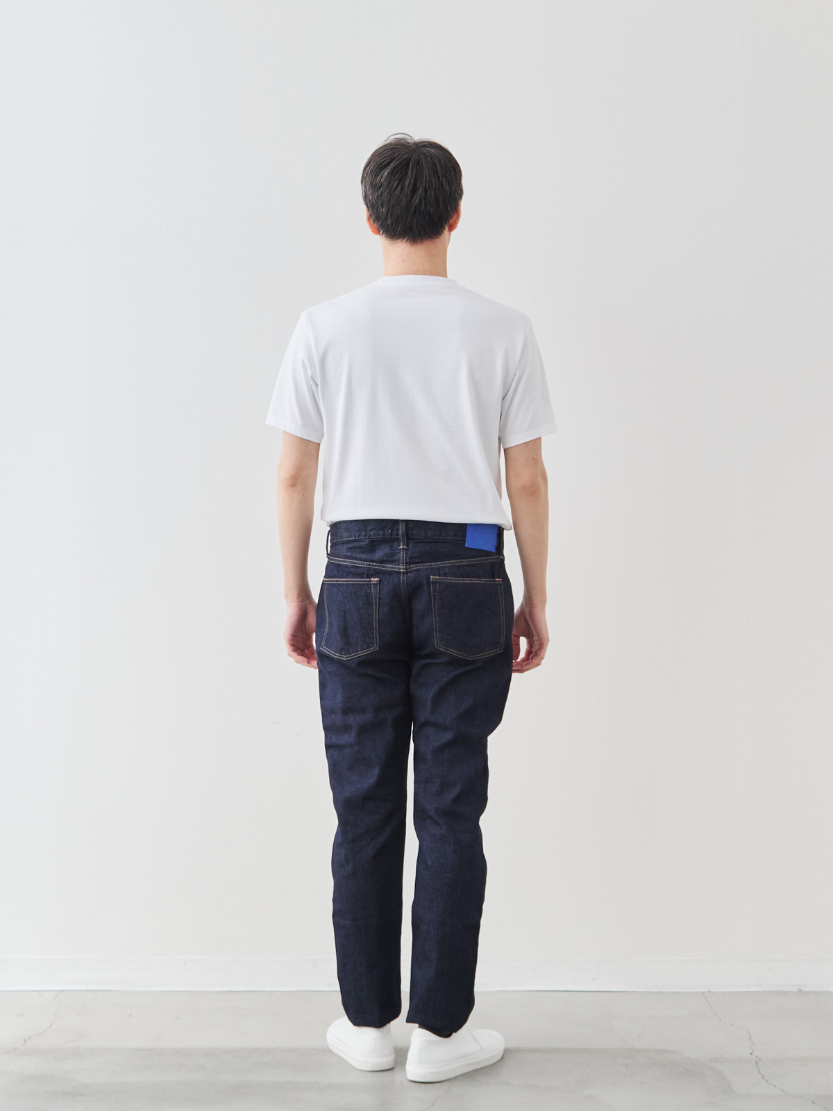 Pure Jeans 12オンス セルビッチ/スリムフィット モデル 181cm 71kg サイズ LL