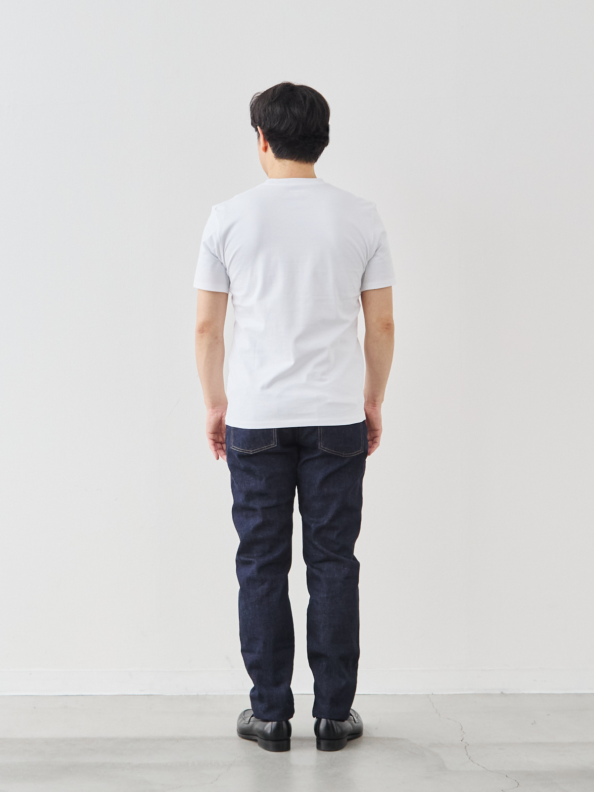 Pure Jeans 12オンス セルビッチ/スリムフィット モデル 171cm 70kg サイズ L