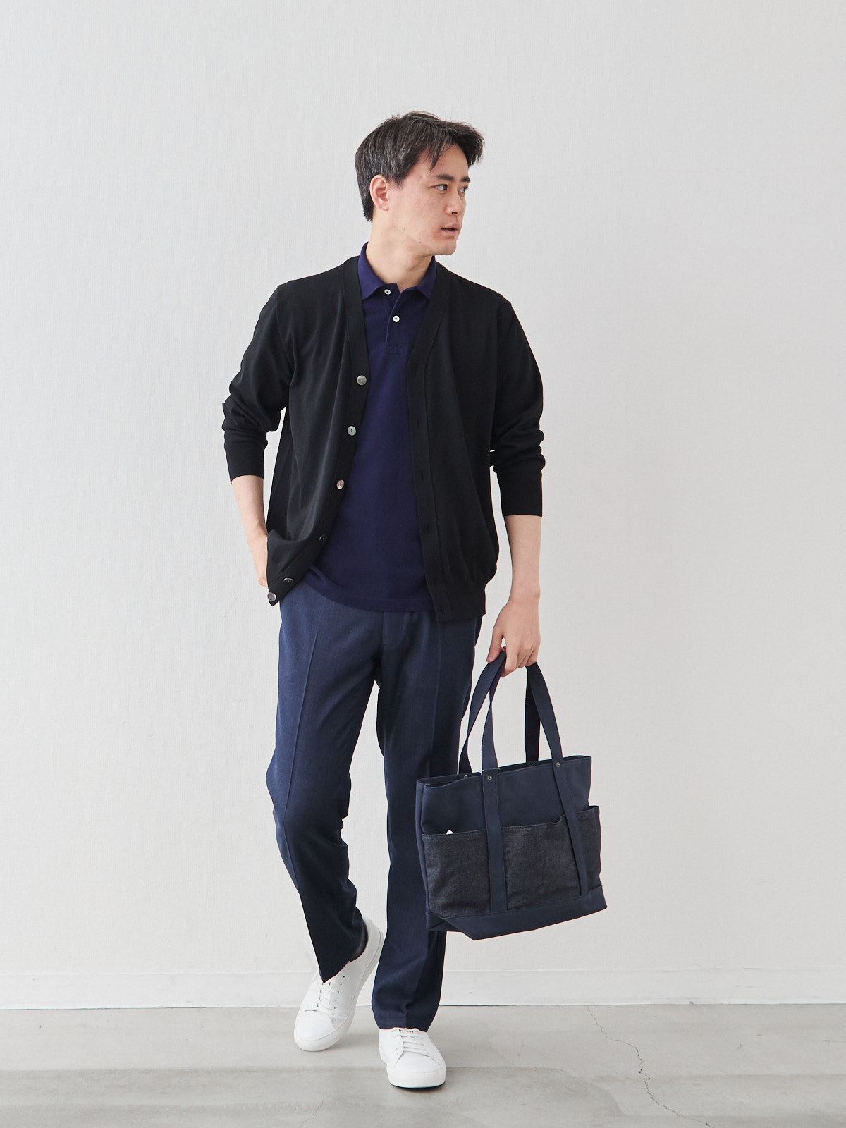 モデル 181cm 71kg サイズ L