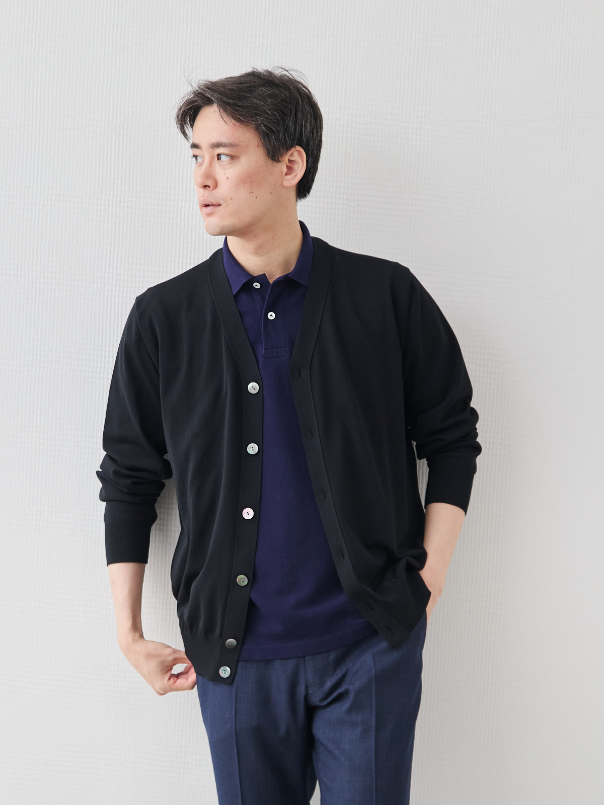 モデル 181cm 71kg サイズ L