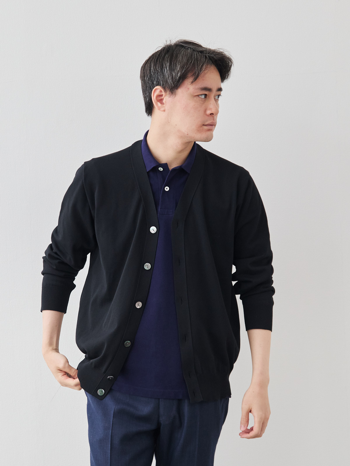 モデル 181cm 71kg サイズ L