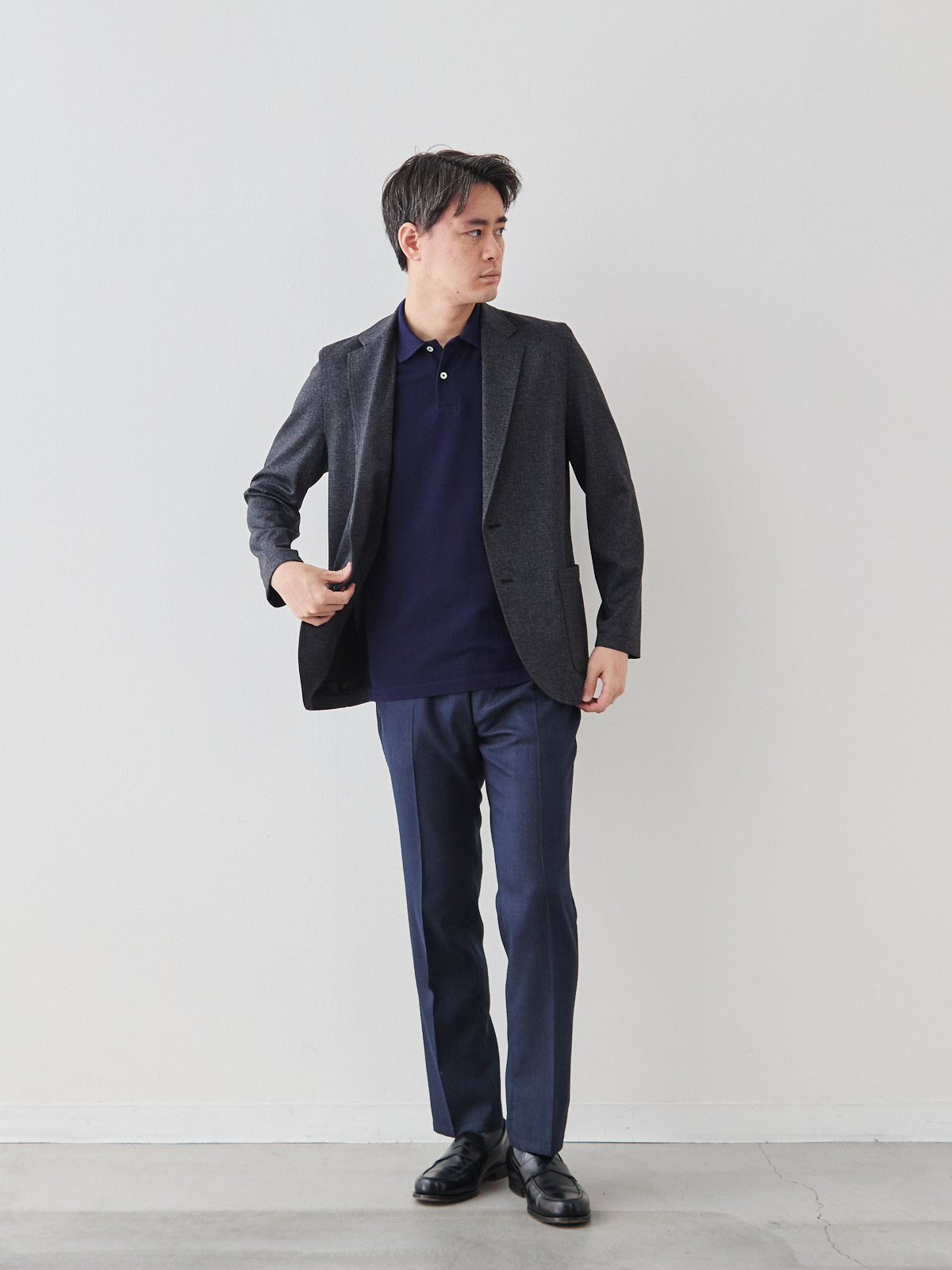 モデル 181cm 71kg サイズ L