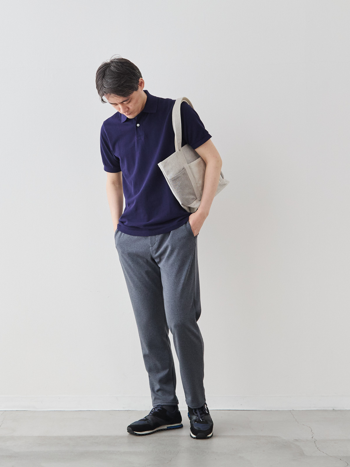 モデル 181cm 71kg サイズ L