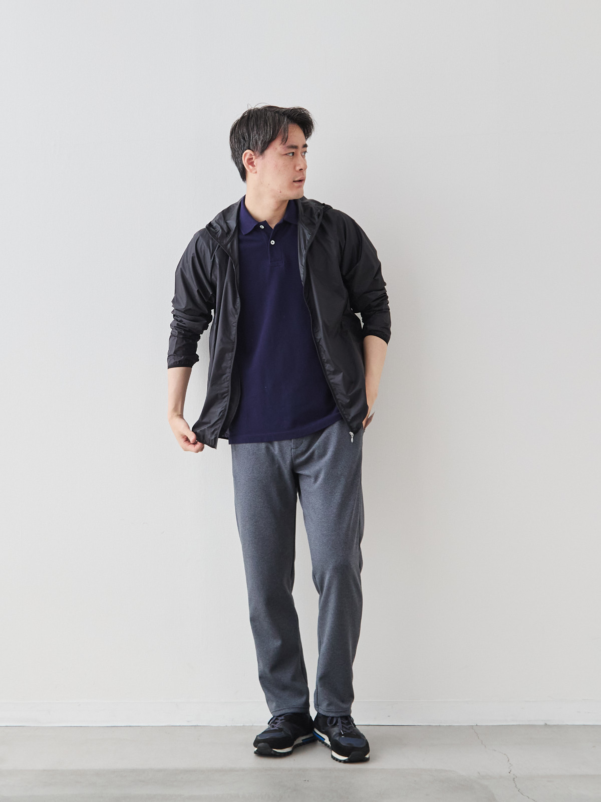 モデル 181cm 71kg サイズ L