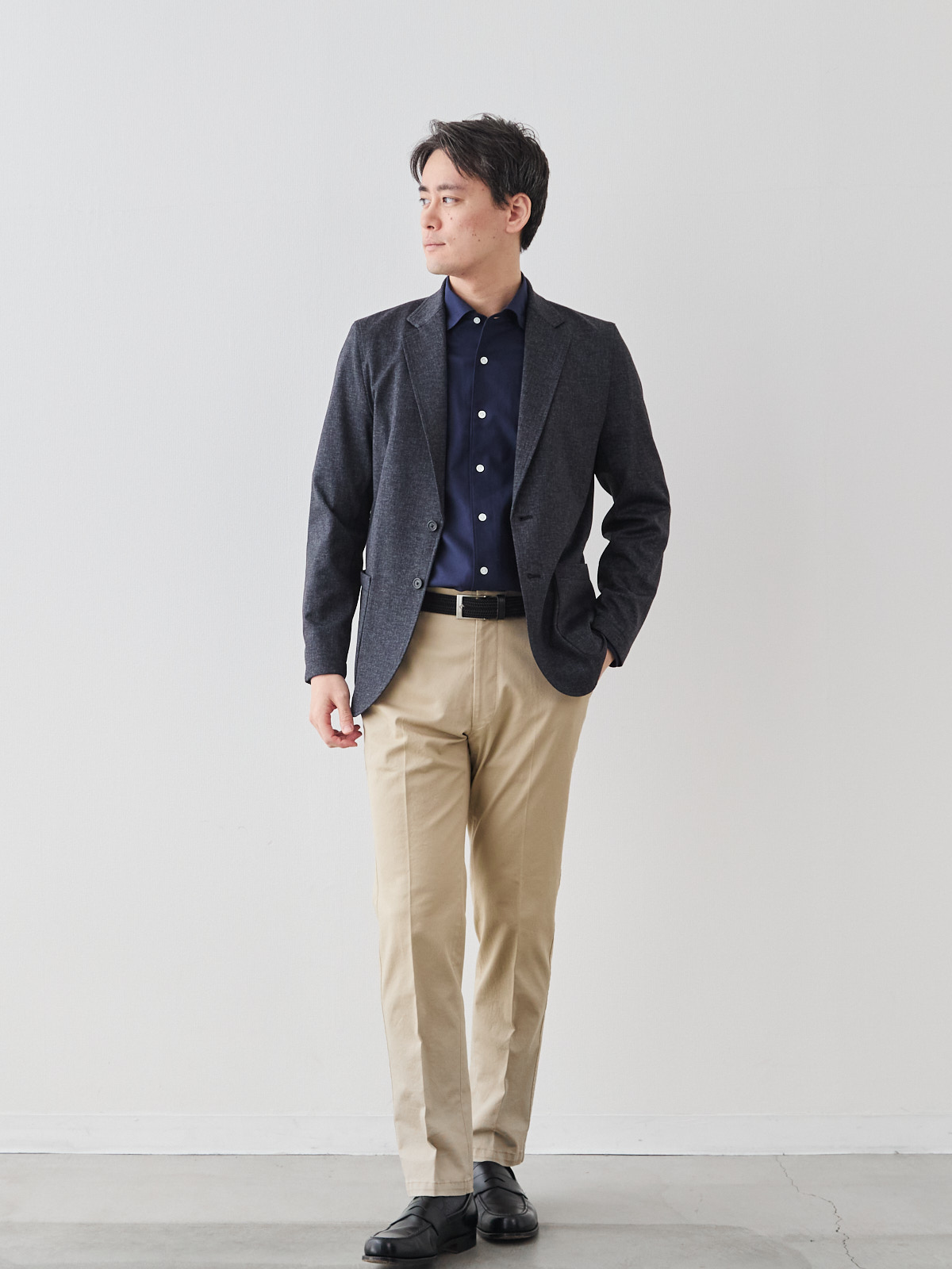 モデル 181cm 71kg サイズ L