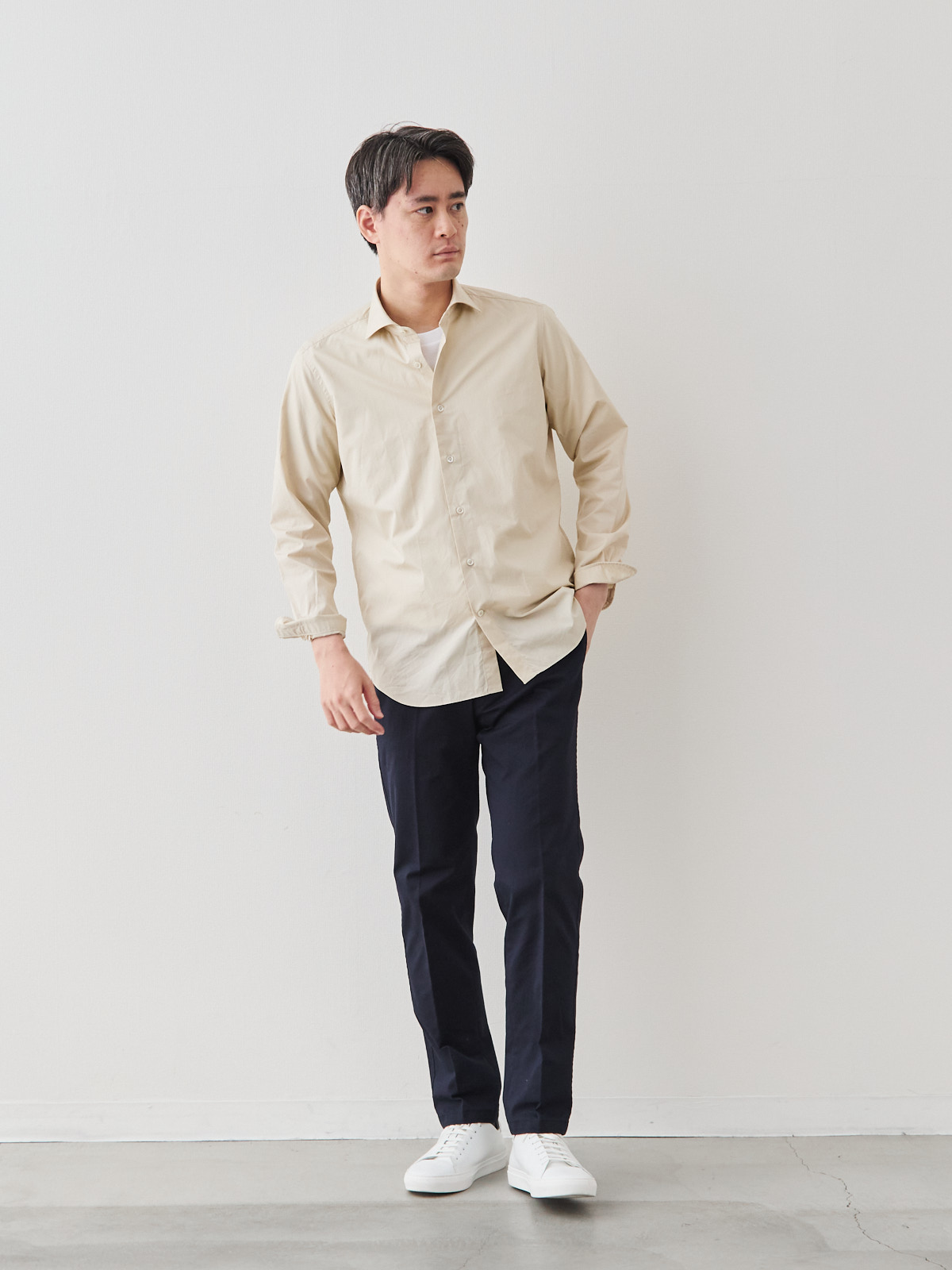 モデル 181cm 71kg サイズ L