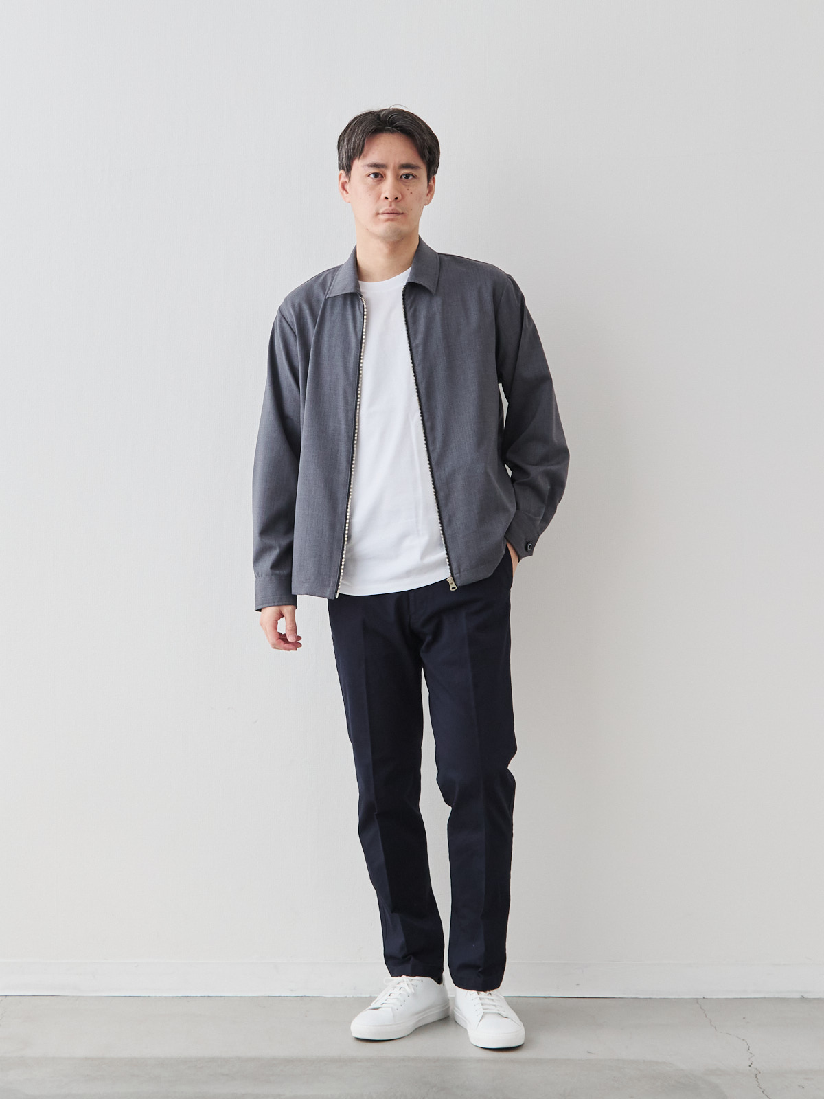 モデル 181cm 71kg サイズ L